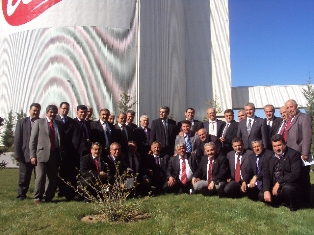 Anadolu belde belediyeler birliği, Çumra şekeri ziyaret etti