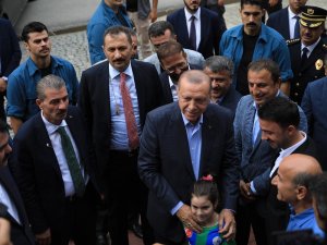 Cumhurbaşkanı Erdoğan Rize’den ayrıldı