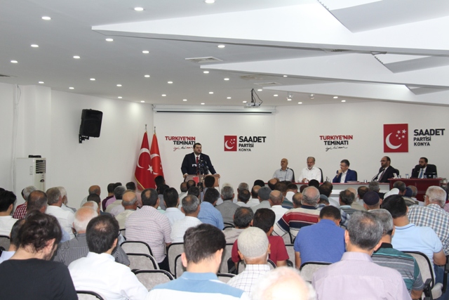 Saadet’te Ağustos toplantısı