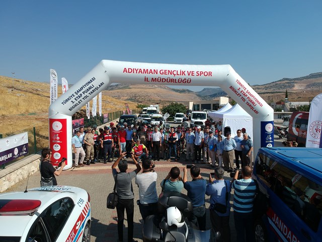 Adıyaman'da spor ile tarih bütünleşti