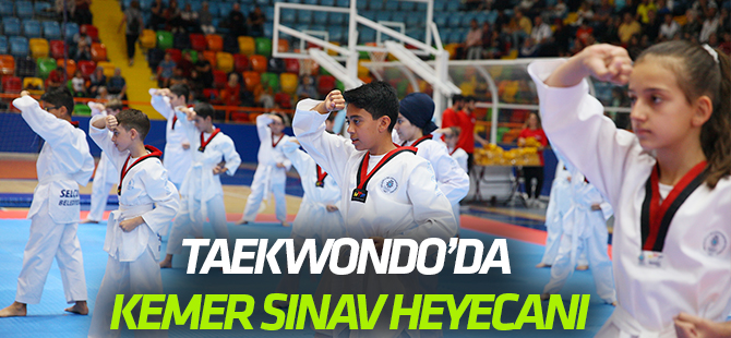Selçuklu Taekwondo’da Kemer Sınav heyecanı