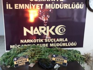 Osmaniye’de uyuşturucu operasyonu