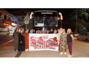 Çubuklu kadınlardan Zafer Bayramı dolayısıyla Çanakkale'ye ziyaret