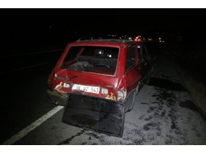 Kayseri’de iki otomobil çarpıştı: 10 yaralı