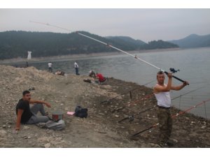 En büyük sazanı tutma yarışması