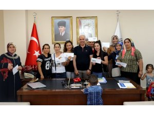 Akdeniz Belediyesi, TİSVA ile protokol imzaladı; 16 girişimci kadın 25 bin lira kredi aldı