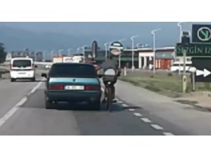 Ölüm böyle teğet geçti...O anlar kamerada