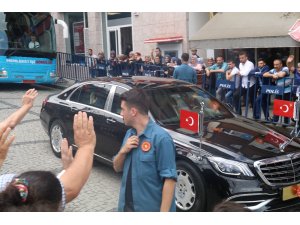Cumhurbaşkanı Erdoğan Rize’den ayrıldı