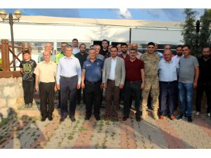 Tayini çıkan emniyet müdürüne veda programı