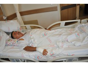 KARSESOB Başkanı Burulday, kaza geçirdi