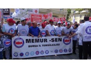 "Emeğe saygı, adalete davet’’ mitingi