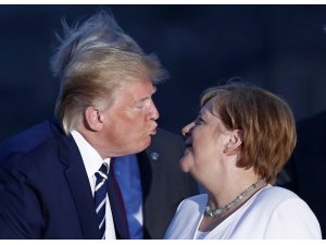Merkel ve Trump G7 Zirvesi’nde İran’ı görüştü