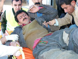 Ava çıkan vatandaş boz ayıya av oldu