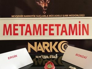 Nevşehir’de uyuşturucu ticareti yapan 1 kişi tutuklandı
