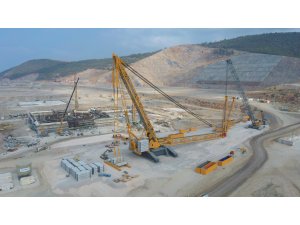 Akkuyu NGS'de çalışacak dev vincin kurulumu tamamlandı