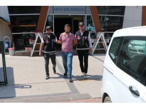 Sahte ehliyetle kiraladığı otomobilleri çalan hırsız tutuklandı