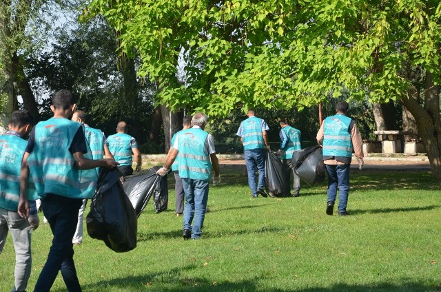 Ereğli'de sanık ve hükümlüler, toplum yararına çalışıyor