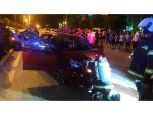 Denizli’de trafik kazası: 3 yaralı