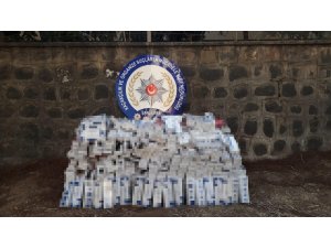 Şanlıurfa’da 11 bin 480 paket kaçak sigara ele geçirildi