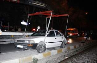 Konyada trafik kazaları: 4 yaralı