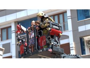 Bayrampaşa’da yangın paniği