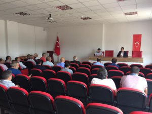 Ulaş'ta muhtarlar toplantısı yapıldı