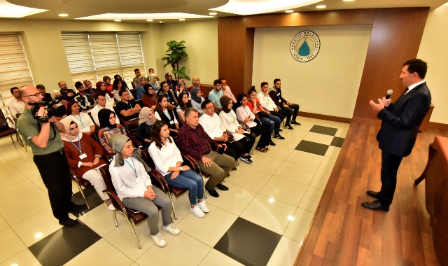 Başkan Kılca’dan staj öğrencilerine tavsiye