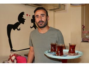 Vanlı atlet bir yandan kafede çalışıyor, bir yandan olimpiyatlara hazırlanıyor