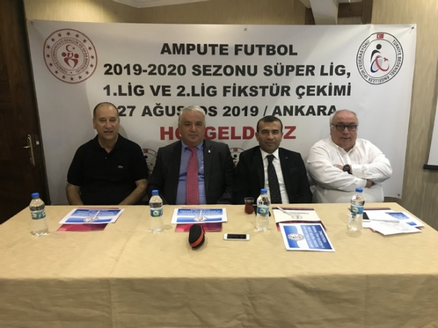 Ampute futbolda fikstür çekildi