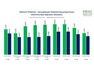 İstanbul Avrupa Yakası’nda 9 günlük tatilde elektrik tüketimi yüzde 27 düştü