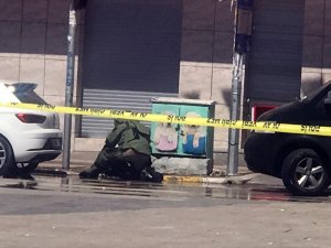 Van’da şüpheli çanta alarmı