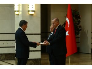Cumhurbaşkanı Erdoğan, ABD Büyükelçisini kabul etti