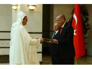 Cumhurbaşkanı Erdoğan, Fas Büyükelçisini kabul etti