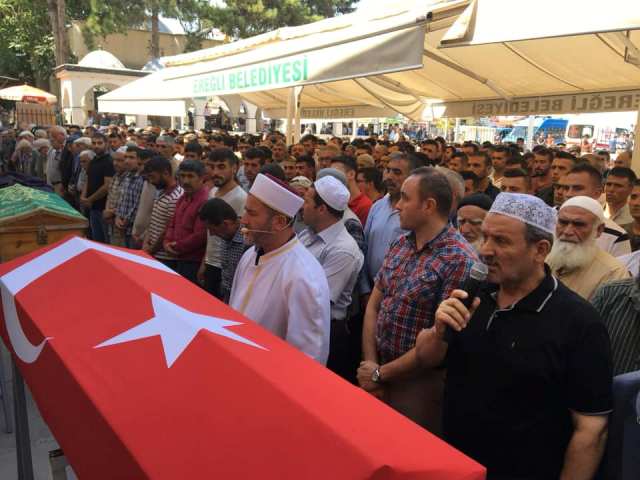 Öldürülen uzman onbaşı toprağa verildi