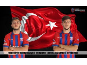 Karabükspor’dan iki futbolcu, U19 Milli Takımı’na davet edildi