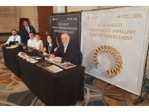 Mücevherde hedef Amerika’ya yılda 1 milyar dolar ihracat