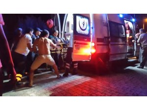 Motosikletten ateş açıldı