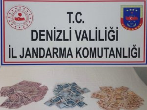 Denizli’de 29 bin 750 lira değerinde sahte banknot ele geçirildi