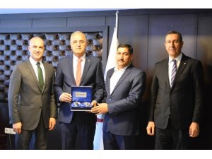 Tatlı’dan TVF  başkanı’na ziyaret