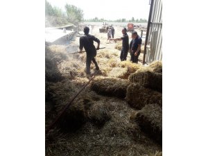 Dumanları erken fark eden köylü ve itfaiyenin hızı faciayı önledi