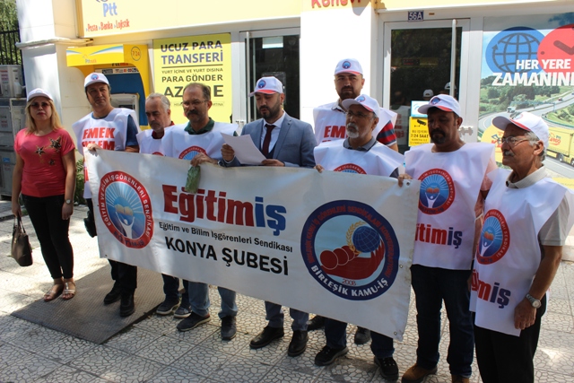 Eğitim-İş’ten, “Kınalı” eylem