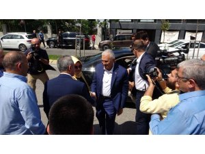 Binali Yıldırım’dan Sancaktepe Belediye Başkanı Döğücü’ye ziyaret