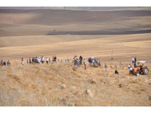 Muş'ta "taş ocağı" protestosu