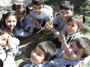 Kutören'de ağaçlandırma çalışmaları