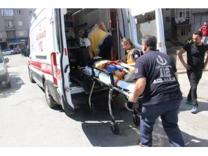 Oyun oynarken garajdan düştü