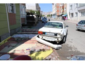 15 yaşındaki sürücü ortalığı birbirine kattı: 1 yaralı