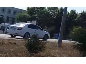 Ters yönde giden sürücü kazaya davetiye çıkardı