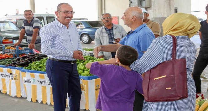 Meram Yerli Ürün Pazarı ilgi görüyor