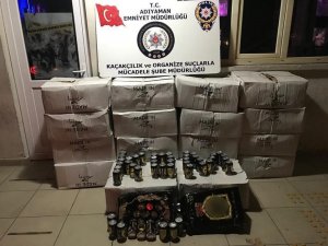 Adıyaman’da kaçak içki operasyonu