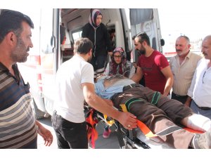 Aksaray'da trafik kazası: 5 yaralı